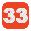 پیش‌نمایش فایل thirty-three-number-5387858 از پک عدد ۰ - ۱۰۰