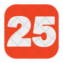 پیش‌نمایش فایل twenty-five-number-5387866 از پک عدد ۰ - ۱۰۰