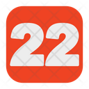 پیش‌نمایش فایل twenty-two-number-5387869 از پک عدد ۰ - ۱۰۰