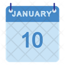 پیش‌نمایش فایل 10-january-7456432 از پک تقویم ژانویه