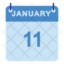 پیش‌نمایش فایل 11-january-7456433 از پک تقویم ژانویه