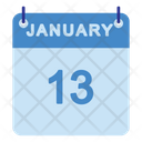 پیش‌نمایش فایل 13-january-7456435 از پک تقویم ژانویه