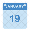 پیش‌نمایش فایل 19-january-7456441 از پک تقویم ژانویه