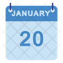 پیش‌نمایش فایل 20-january-7456442 از پک تقویم ژانویه