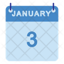 پیش‌نمایش فایل 3-january-7456425 از پک تقویم ژانویه
