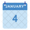 پیش‌نمایش فایل 4-january-7456426 از پک تقویم ژانویه