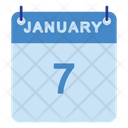 پیش‌نمایش فایل 7-january-7456429 از پک تقویم ژانویه
