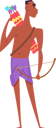پیش‌نمایش فایل african-man-with-bow-and-arrow-6432902 از پک زن آفریقایی