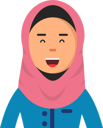 پیش‌نمایش فایل female-islamic-doctor-6459245 از پک آواتارهای پزشکان