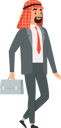 پیش‌نمایش فایل arabic-businessman-holding-briefcase-6459211 از پک مرد تاجر عرب