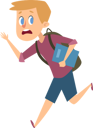 پیش‌نمایش فایل boy-running-away-from-bully-6464477 از پک قلدری مدرسه