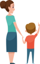 پیش‌نمایش فایل mother-and-son-6459304 از پک افراد در حال تماشا