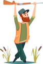 پیش‌نمایش فایل male-animal-hunter-6472817 از پک شکارچی