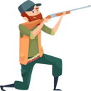 پیش‌نمایش فایل male-hunter-6472814 از پک شکارچی