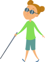پیش‌نمایش فایل blind-girl-with-cane-and-sunglasses-6495625 از پک افراد دارای معلولیت