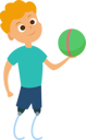 پیش‌نمایش فایل disabled-boy-playing-with-ball-6495630 از پک افراد دارای معلولیت
