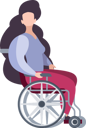 پیش‌نمایش فایل disabled-woman-on-wheelchair-6495706 از پک فرد دارای معلولیت