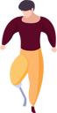 پیش‌نمایش فایل man-with-prosthetic-leg-6495708 از پک فرد دارای معلولیت