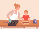 پیش‌نمایش فایل cooking-video-6494959 از پک ویدئوی آشپزی
