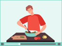 پیش‌نمایش فایل food-blogger-6494966 از پک ویدئوی آشپزی
