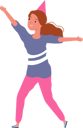پیش‌نمایش فایل girl-celebrating-6501044 از پک آدم‌های خوشحال