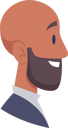 پیش‌نمایش فایل bald-man-6500549 از پک افراد