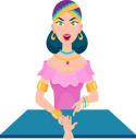 پیش‌نمایش فایل female-fortune-teller-6506971 از پک فالگیران با گوی جادویی