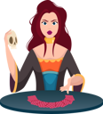 پیش‌نمایش فایل fortune-tellers-with-magic-balls-6506973 از پک فالگیران با گوی جادویی