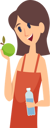 پیش‌نمایش فایل female-eating-fruit-6610957 از پک مردم در حال غذا خوردن