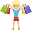 پیش‌نمایش فایل boy-holding-shopping-bag-6610941 از پک خرید