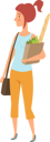 پیش‌نمایش فایل woman-doing-grocery-shopping-6611119 از پک افراد همراه میوه‌های تازه
