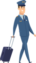 پیش‌نمایش فایل male-airplane-pilot-with-luggage-6776502 از پک مسافر هواپیما