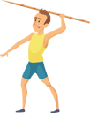 پیش‌نمایش فایل javelin-thrower-6794953 از پک ورزش