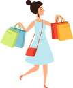 پیش‌نمایش فایل girl-holding-shopping-bag-6744073 از پک خرید