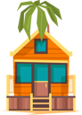 پیش‌نمایش فایل beach-cabin-6776646 از پک خانه‌های ساحلی