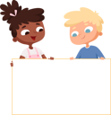 پیش‌نمایش فایل children-with-banners-7426653 از پک کودکان با بنر