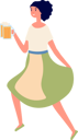 پیش‌نمایش فایل female-holding-beer-glass-7990773 از پک کاراکتر کارخانه آبجوسازی