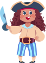 پیش‌نمایش فایل girl-in-pirating-costume-8052670 از پک دزدان دریایی