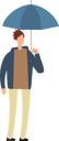 پیش‌نمایش فایل man-standing-with-umbrella-8052647 از پک افراد با چتر در روز بارانی