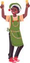 پیش‌نمایش فایل boy-wearing-elf-costume-and-celebrate-christmas-party-8088796 از پک مهمانی کریسمس