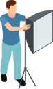 پیش‌نمایش فایل cinematograph-8088812 از پک گروه نورپردازی و دوربین