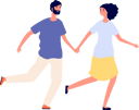 پیش‌نمایش فایل couple-running-8151711 از پک زوج