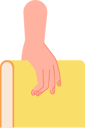پیش‌نمایش فایل arm-holding-book-8155577 از پک حالت‌های مختلف دست