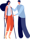 پیش‌نمایش فایل male-helping-handicap-female-8155704 از پک افراد دارای معلولیت و دوستان