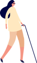 پیش‌نمایش فایل blind-girl-with-cane-8155713 از پک افراد دارای معلولیت