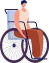 پیش‌نمایش فایل disabled-man-in-wheelchair-8155717 از پک افراد دارای معلولیت