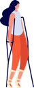 پیش‌نمایش فایل disabled-woman-stand-on-crutches-8155714 از پک افراد دارای معلولیت