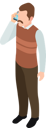 پیش‌نمایش فایل man-talking-on-mobile-8155424 از پک افراد