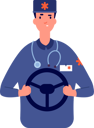 پیش‌نمایش فایل ambulance-driver-8185280 از پک راننده