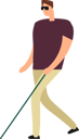 پیش‌نمایش فایل blind-man-walking-using-stick-8185079 از پک فرد دارای معلولیت